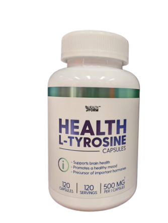 Тирозин Health Form 500 мг 120 капс. фото 1