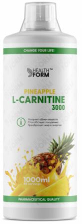 L-карнитин Health Form L-Carnitine 3000 1000 мл фото 1