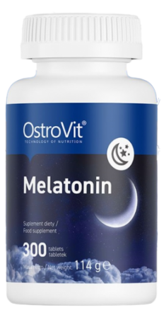 Мелатонин Ostrovit Melatonin 1 мг 300 табл. фото 1