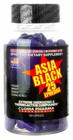Термодженик Cloma Pharma Asia Black 100 капс. фото 1